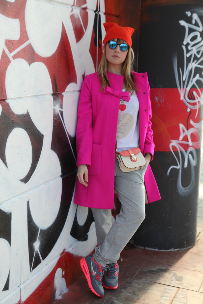 Colorama, alessia milanese, thechilicool, fashion blog, fashion blogger, nike airmax lunar, russell athletic  